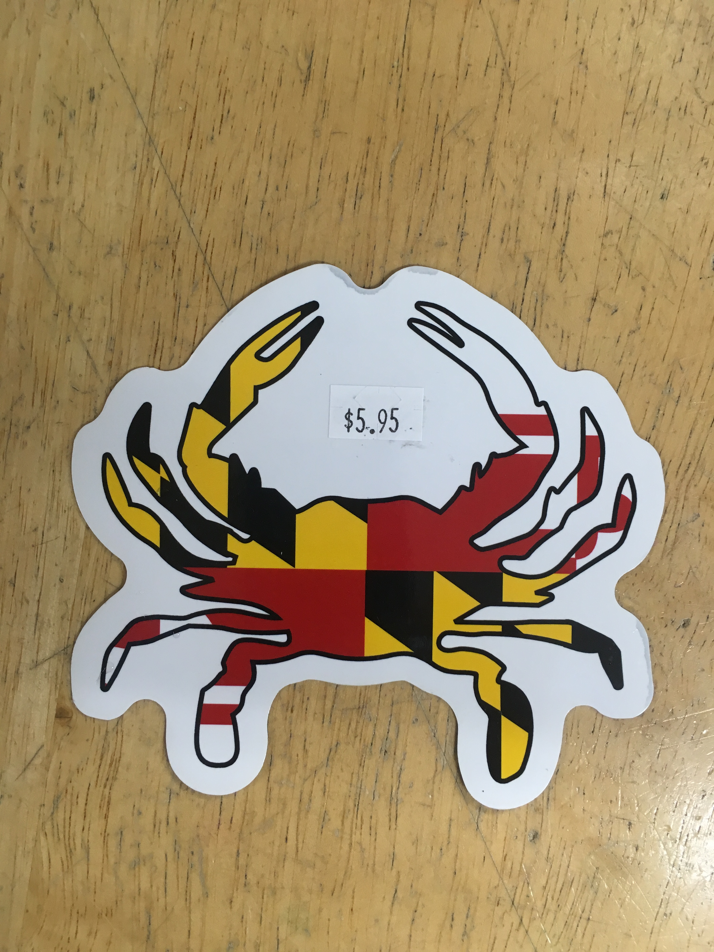 MD Crab Car Surf Supplies Ocean City MD